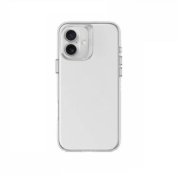 Uniq iPhone 16 Plus Air Fender Σκληρή Θήκη με Πλαίσιο Σιλικόνης - Διάφανη