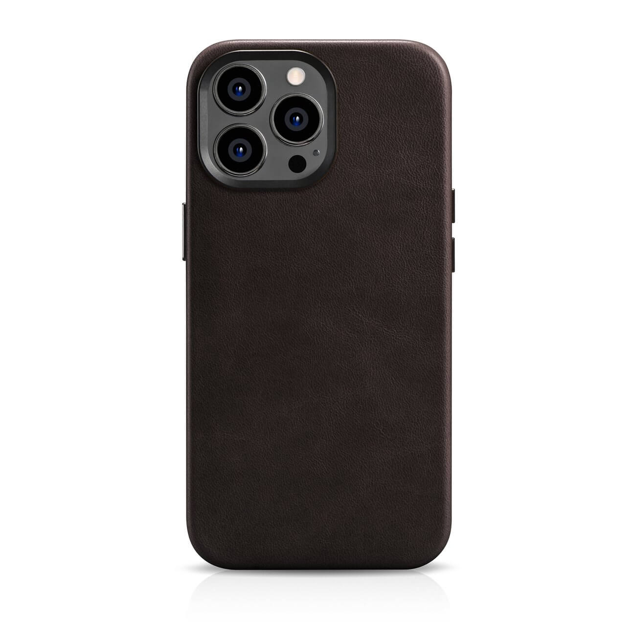 iCarer iPhone 14 Pro Max Leather Oil Wax Θήκη από Γνήσιο Δέρμα με MagSafe - Camel Tan