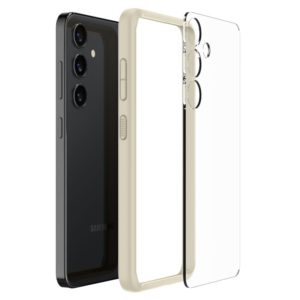 Spigen Samsung Galaxy S24 - Ultra Hybrid Σκληρή Θήκη με Πλαίσιο Σιλικόνης - Mute Beige