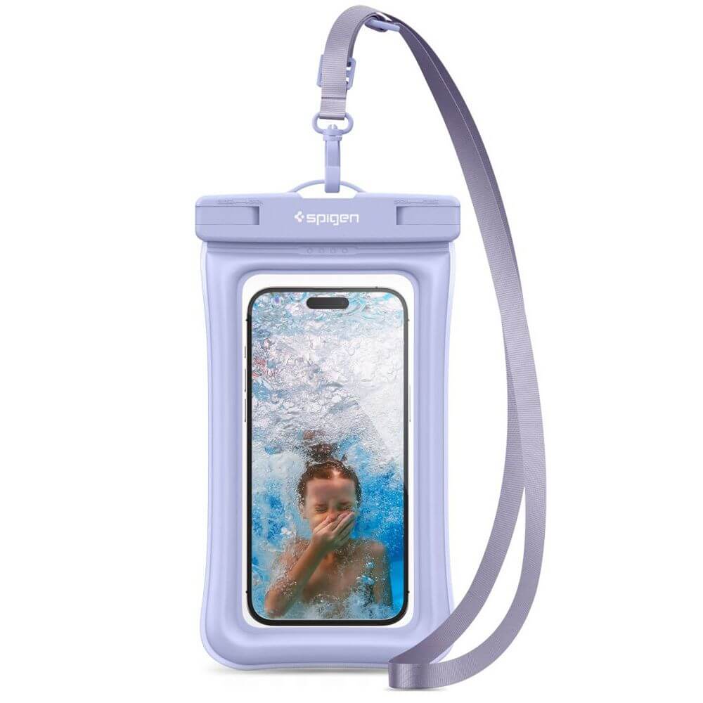 Spigen A610 Universal Αδιάβροχη Θήκη για Smartphones 6.9'' - Aqua Blue