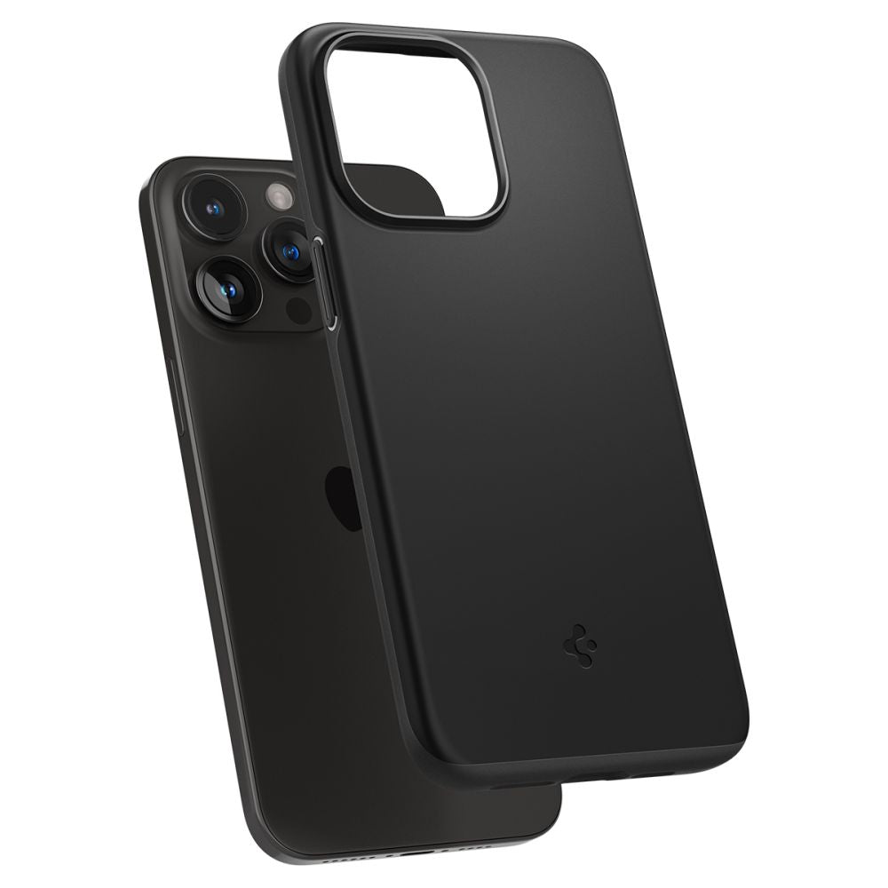 Spigen iPhone 15 Pro Max Thin Fit Σκληρή Θήκη - Black
