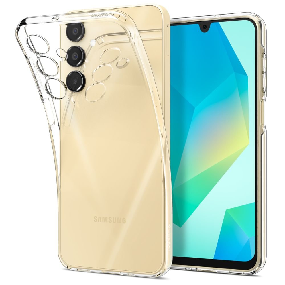 Spigen Samsung Galaxy 16 4G / A16 5G Crystal Flex Θήκη Σιλικόνης - Crystal Clear