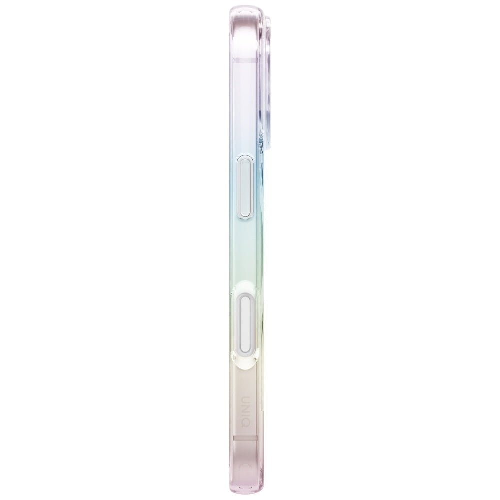 Uniq iPhone 17 Pro - Iridescia Magclick - Σκληρή Θήκη με Πλαίσιο Σιλικόνης και MagSafe - Holo Quartz