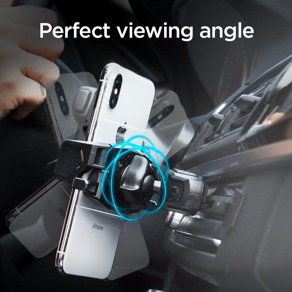 Spigen TMS24 CD Slot Car Mount Holder Universal Βάση Αυτοκινήτου για την Υποδοχή του CD Player - Black