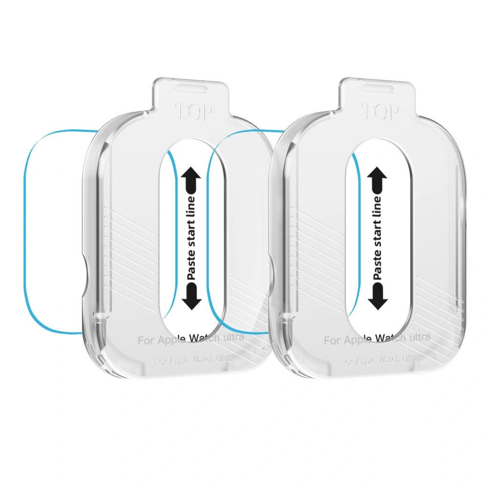 Tech - Protect Προστασία Οθόνης Apple Watch Ultra (1/2/3) - 49mm - EASY SET+ Αντιχαρακτικό Γυαλί Οθόνης - 2 Τεμάχια - Clear