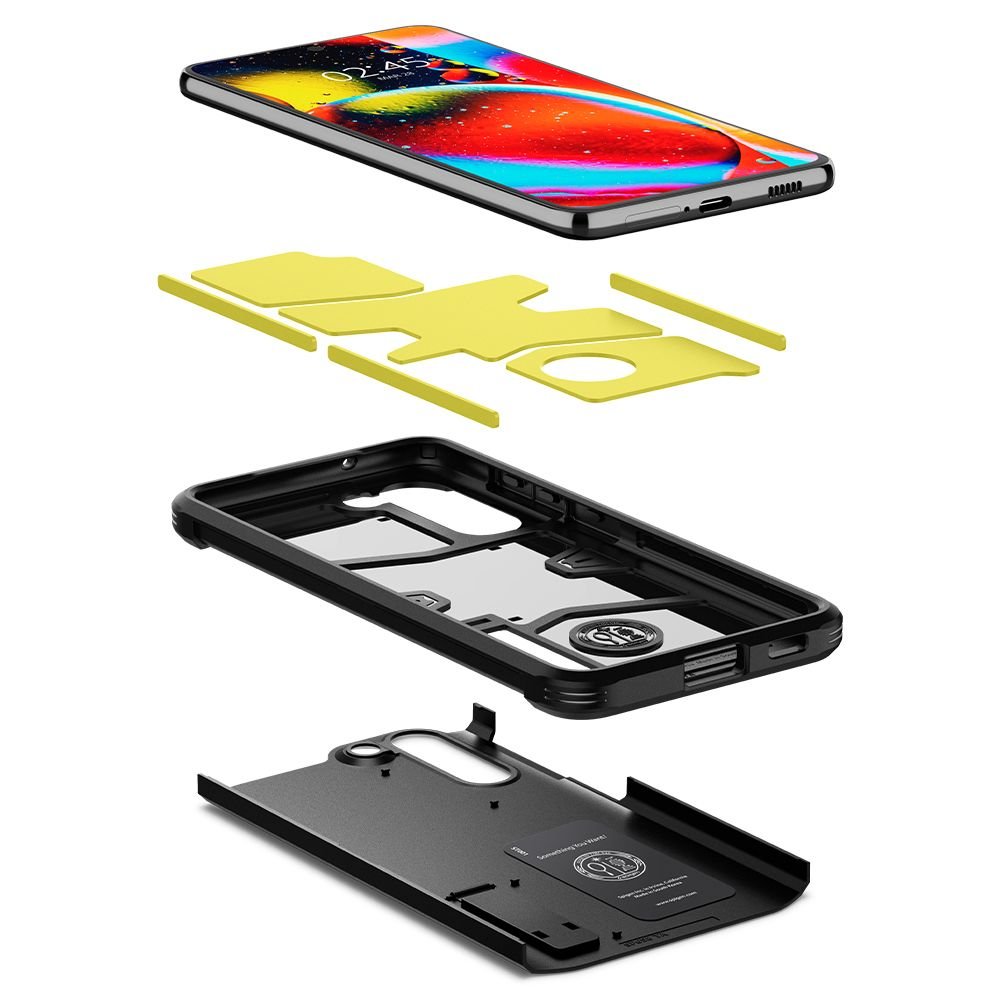 Spigen Samsung Galaxy S21 FE Tough Armor Σκληρή Θήκη - Black