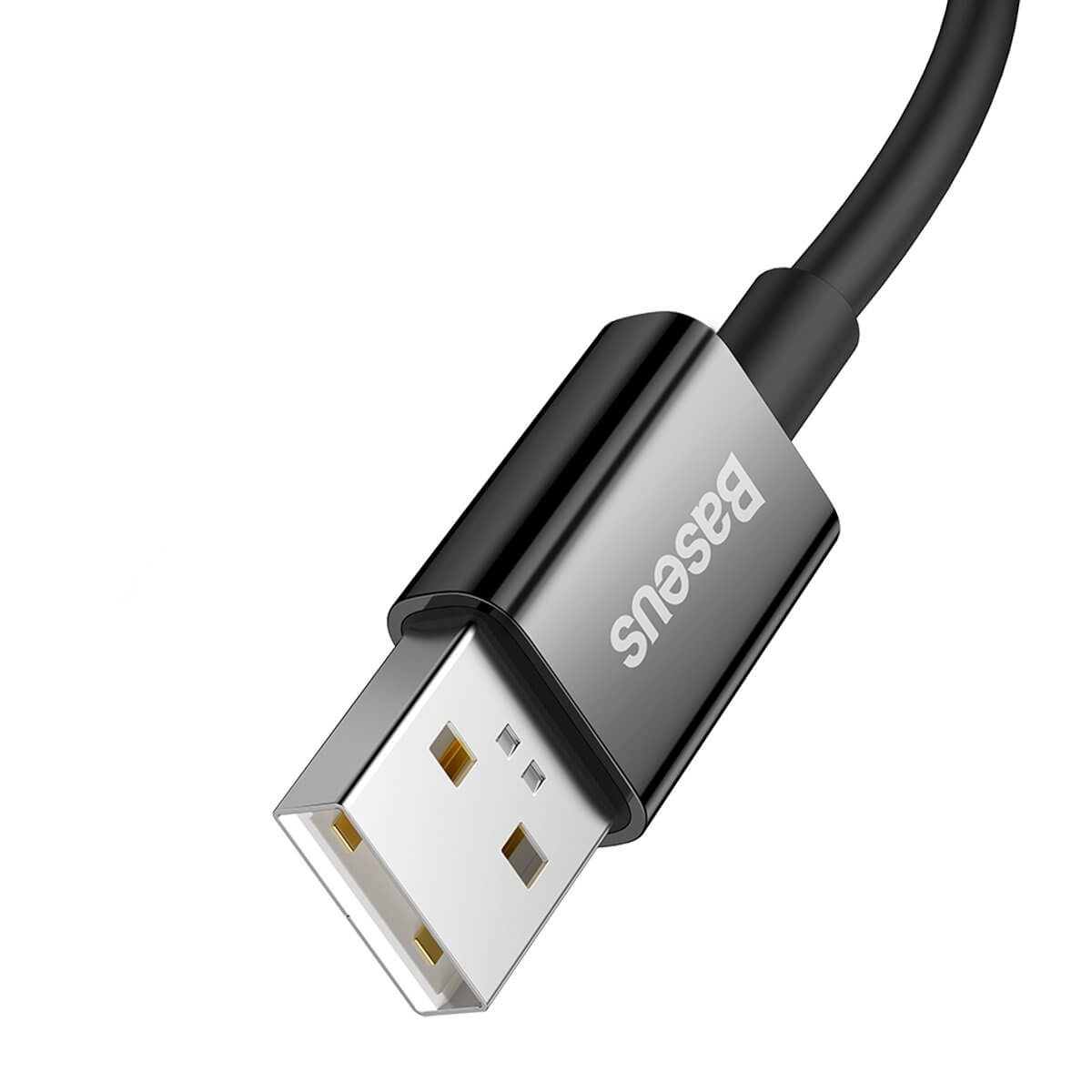 Baseus Superior Series SUPERVOOC Καλώδιο Δεδομένων και Φόρτισης 65W 1m - USB to Type - C - Black - CAYS000901