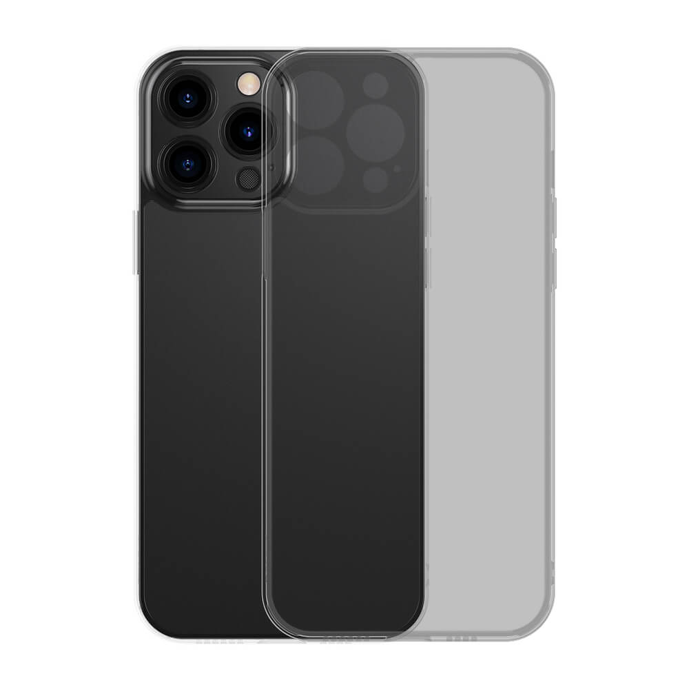 Baseus Frosted Glass Σκληρή Θήκη για iPhone 13 Pro - Black - ARWS000401