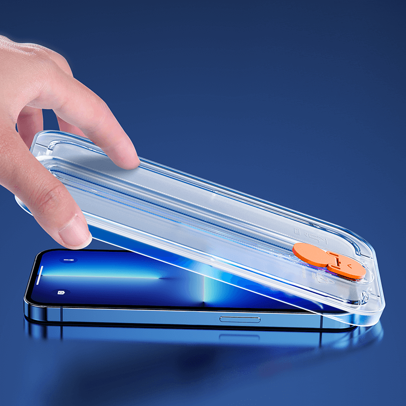 Joyroom iPhone 13 / 13 Pro 9H Tempered Glass Σετ με 2 Αντιχαρακτικά Γυαλιά Οθόνης με Κιτ Τοποθέτησης - Clear - JR - PF936