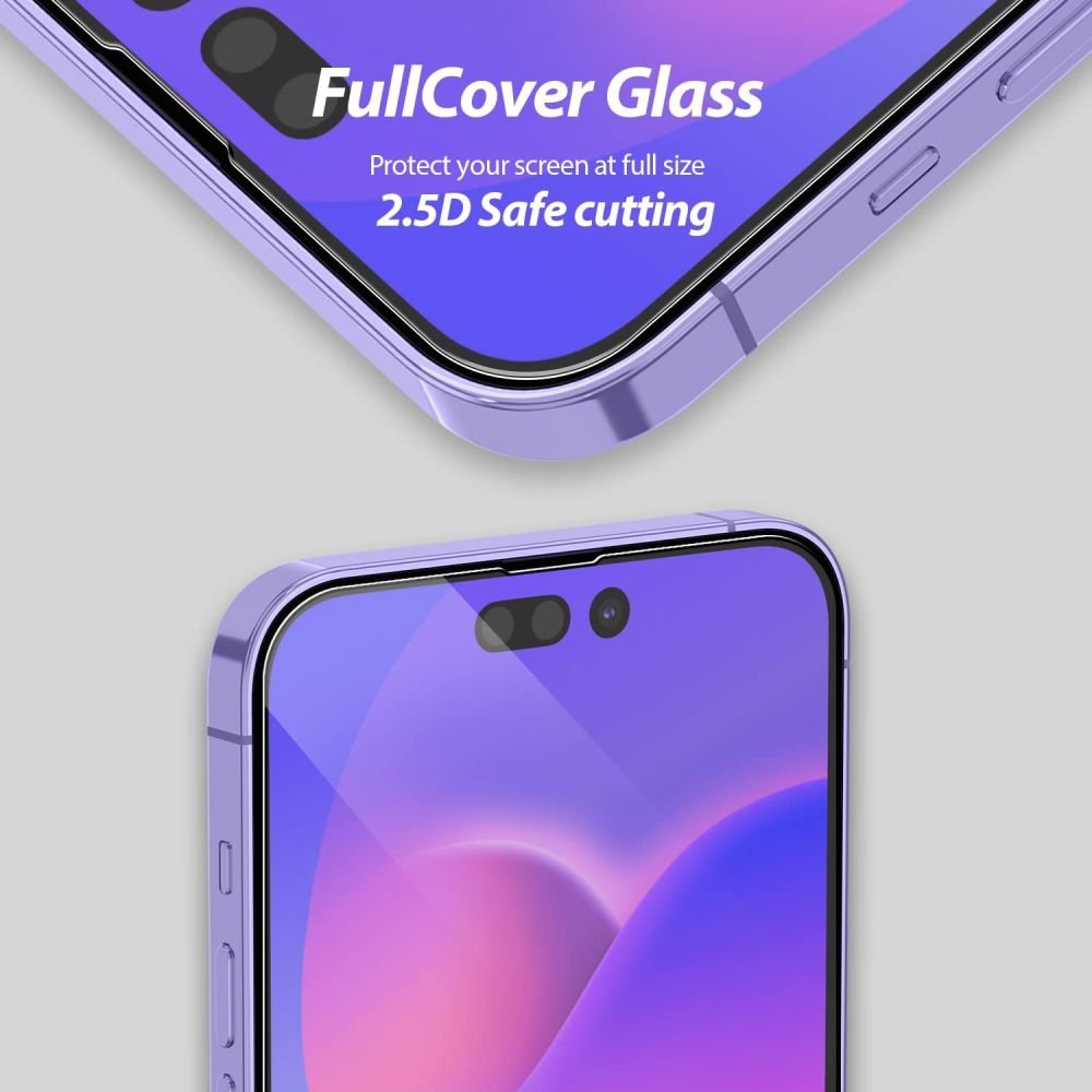Whitestone iPhone 14 Pro Max EZ Glass 2.5D 9H Tempered Glass Αντιχαρακτικό Γυαλί Οθόνης - 3 Τεμάχια - Clear