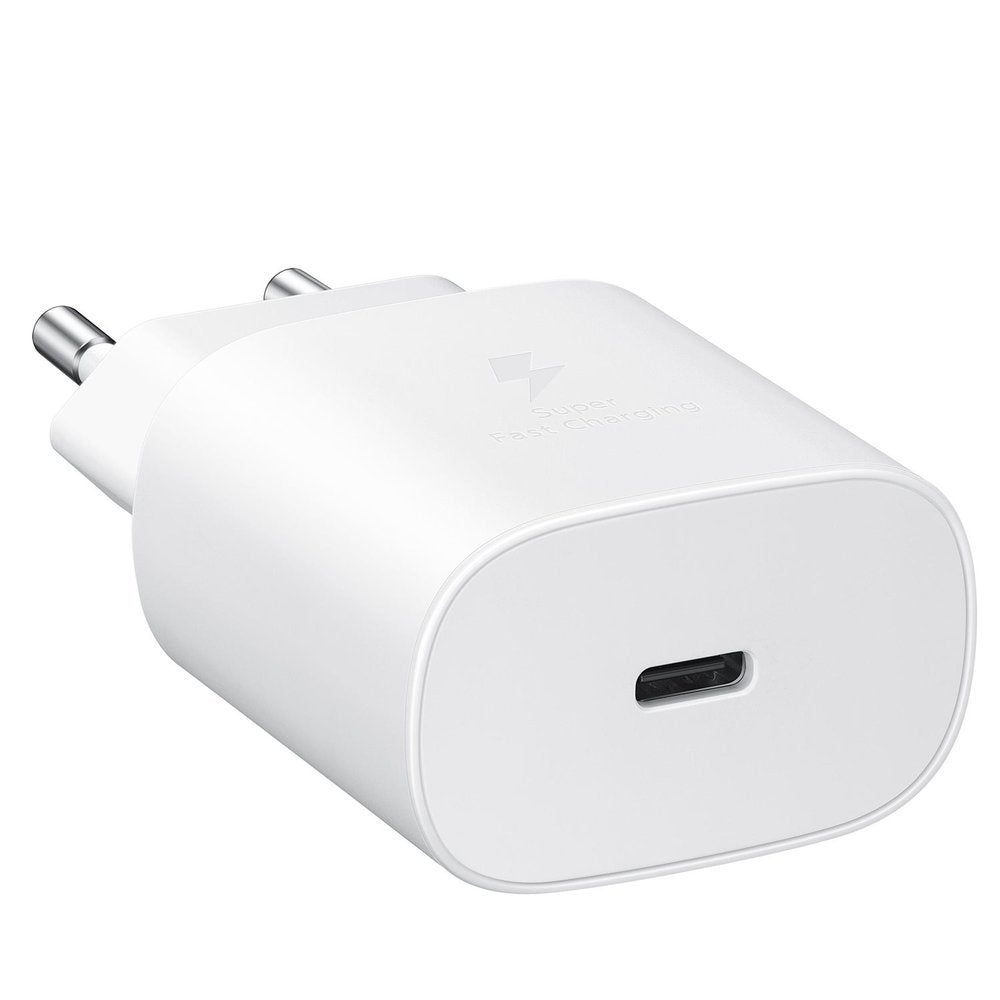 Samsung 25W 3A Οικιακός Φορτιστής Γρήγορης Φόρτισης με Θύρα Type - C - White