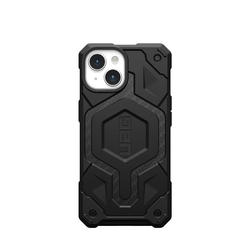 UAG iPhone 15 Monarch Pro Series Σκληρή Θήκη με MagSafe - Carbon Fiber