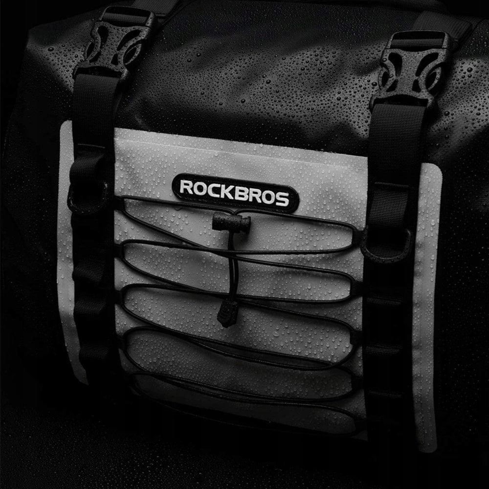 RockBros AS - 010BGR Διπλή Αδιάβροχη Βαλίτσα Μοτοσυκλέτας - Grey