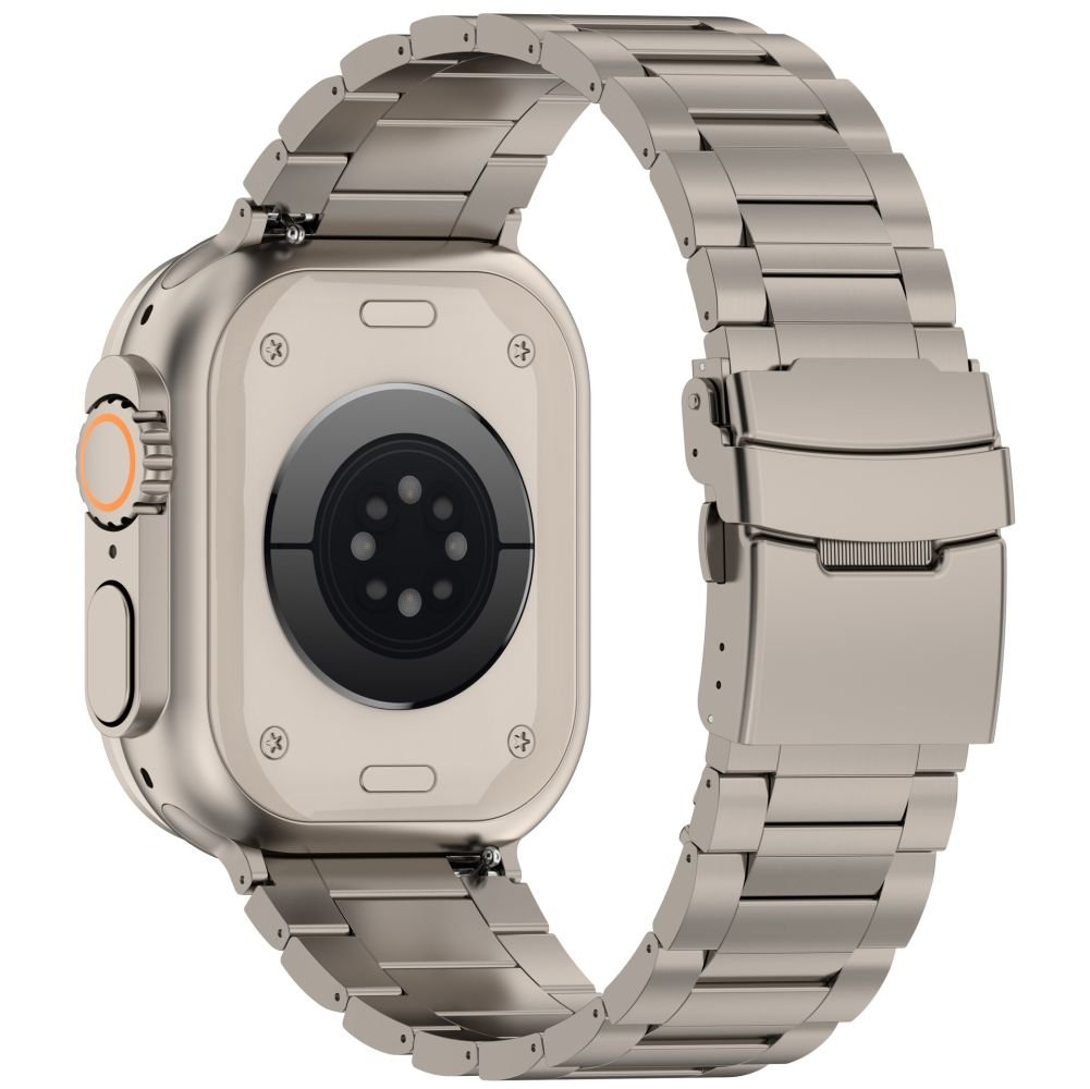 Tech - Protect Λουράκι Apple Watch 4 / 5 / 6 / 7 / 8 / 9 / SE / ULTRA 1 / ULTRA 2 - 42 / 44 / 45 / 49 mm Stainless Pro από Ανοξείδωτο Ατσάλι - Titanium