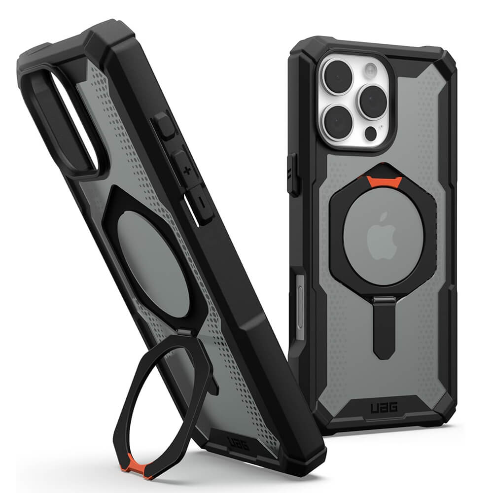 UAG iPhone 16 Pro Plasma XTE MagSafe Σκληρή Θήκη με Stand - Black / Orange