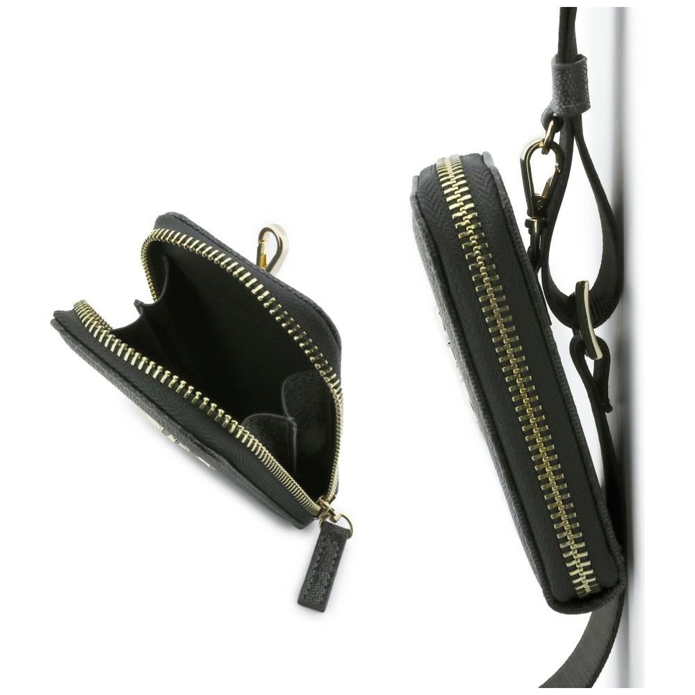 Guess Λουράκι με Πορτοφόλι - 4G Metal Logo - Black