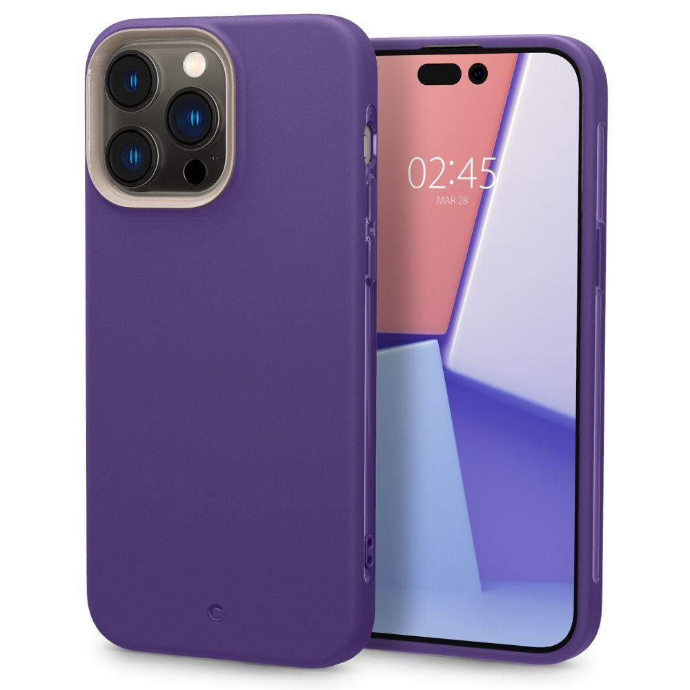 Spigen Cyrill iPhone 14 Pro Ultra Color Mag Θήκη Σιλικόνης TPU με MagSafe - Taro