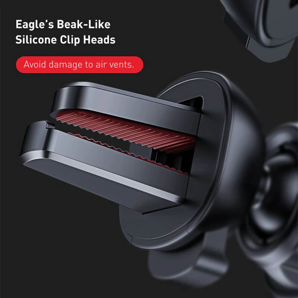 Baseus Mr Hui Gravity Series - Universal Βάση Αυτοκινήτου Αεραγωγού - Black - SUYL - HU01