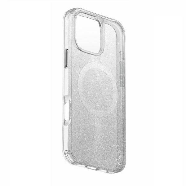 Uniq iPhone 16 Pro Coehl Lumino Σκληρή Θήκη με MagSafe - Silver / Sparkling Silver