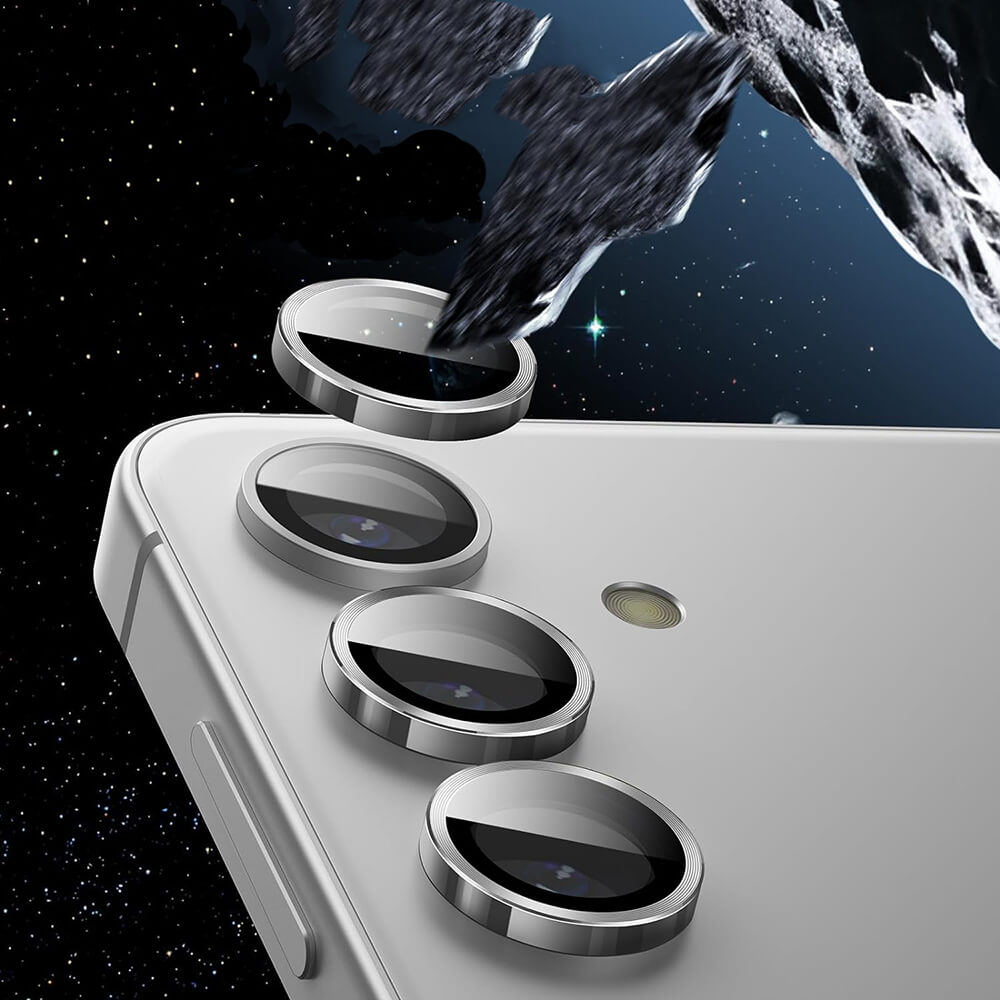 Lito Samsung Galaxy S25 - S+ Camera Glass Protector - Αντιχαρακτικό Γυαλί για την Κάμερα - Silver
