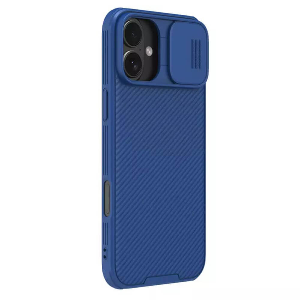Nillkin iPhone 16 Plus CamShield Pro Σκληρή Θήκη με Κάλυμμα για την Κάμερα - Blue