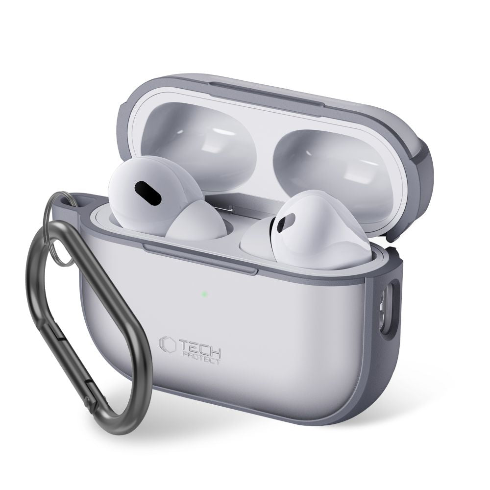 Tech - Protect AirPods Pro 1 / 2 - Θήκη από Σκληρό Πλαστικό και Σιλικόνη - MagMat - Matte Grey