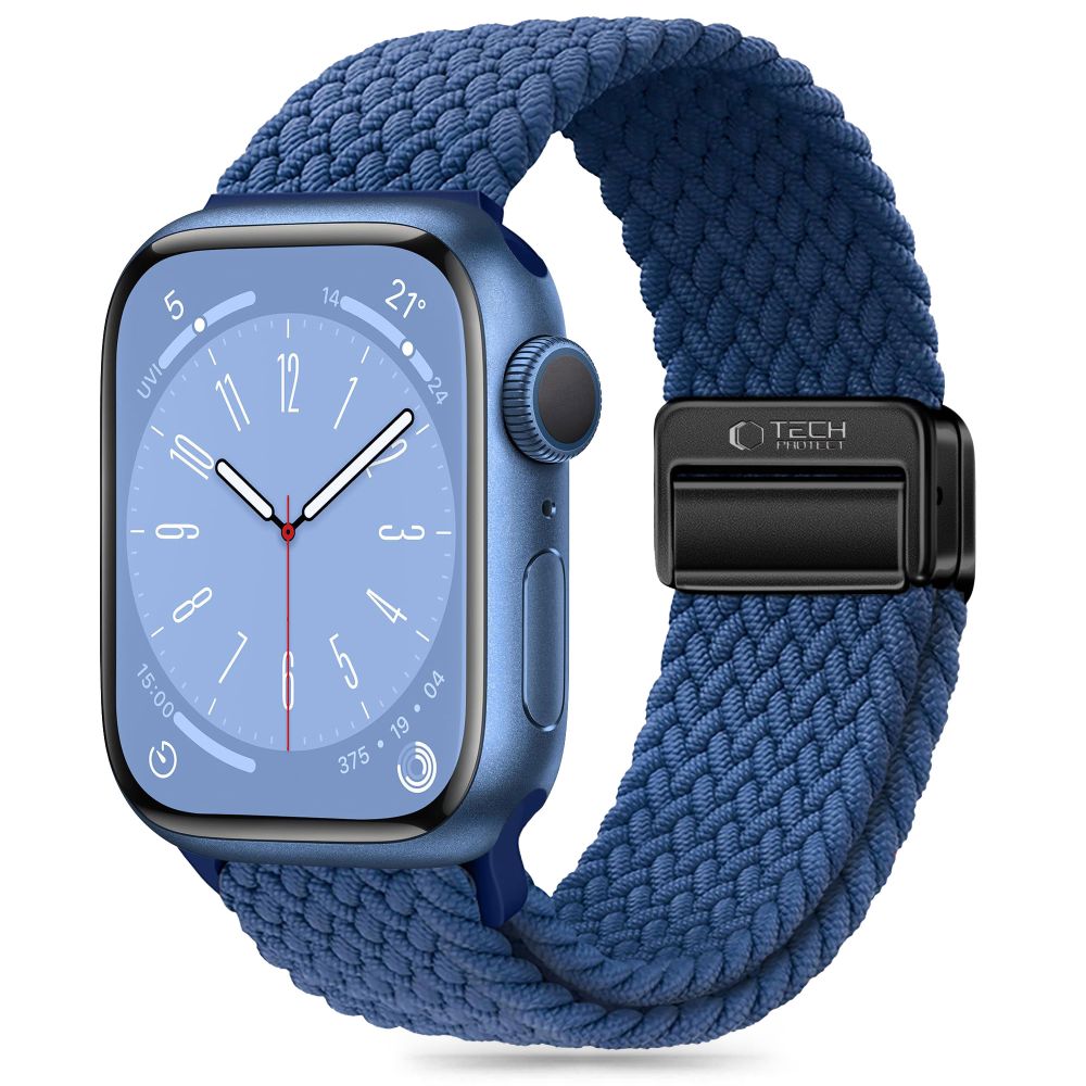 Tech - Protect Λουράκι Apple Watch 8/9/10/11 - SE (1/2/3) - Ultra (1/2/3) – 44/45/46/49mm NylonMag - Montego Blue