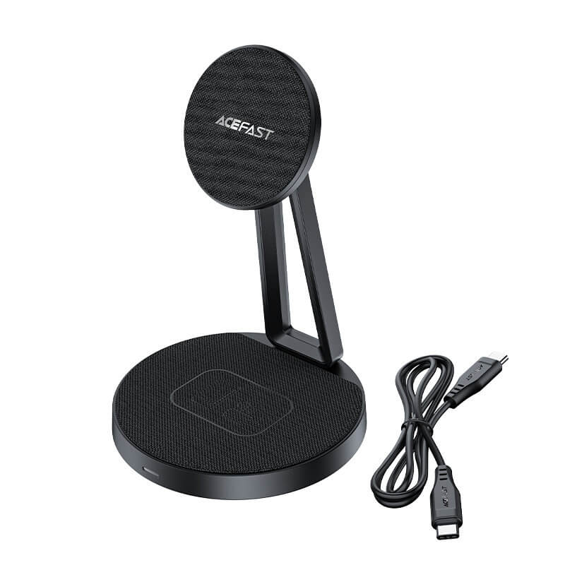 Acefast E8 Ασύρματος Μαγνητικός Φορτιστής 15W MagSafe - Black