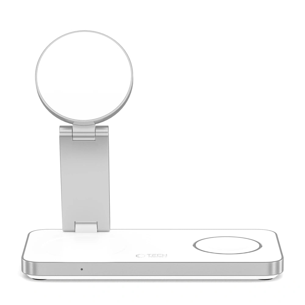 Tech - Protect QI15W - A47 3in1 Ασύρματος Μαγνητικός Φορτιστής MagSafe - White