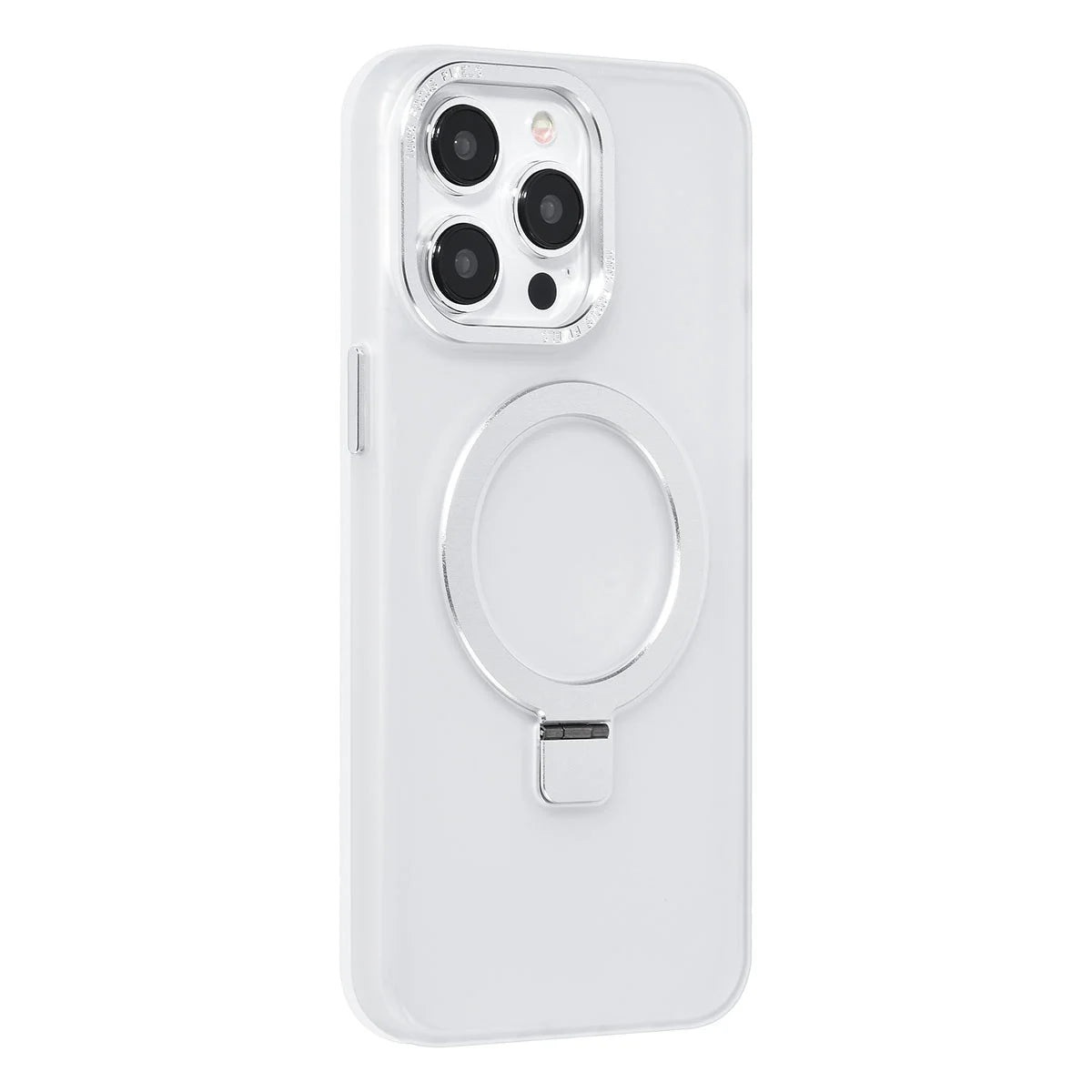 Tuniq iPhone 15 Pro Max - MagSafe Σκληρή Θήκη με Δαχτυλίδι Συγκράτησης - White