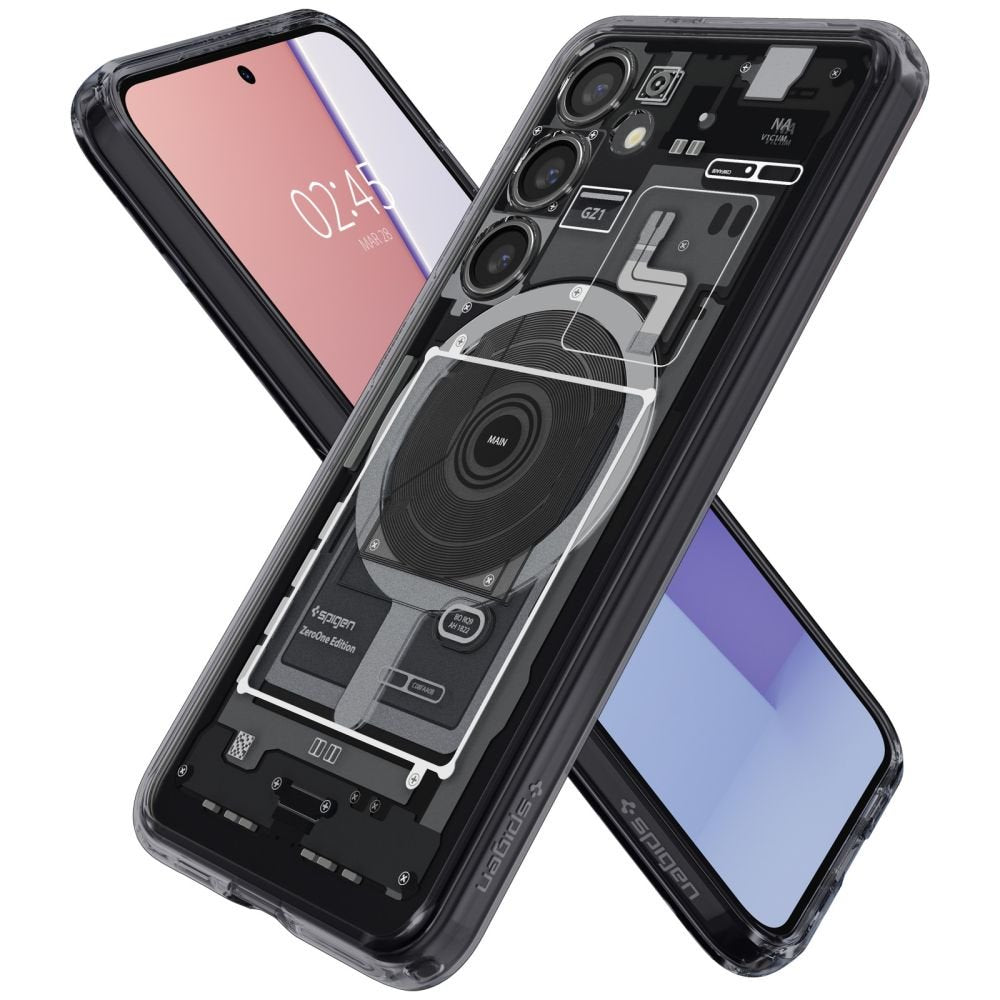 Spigen Samsung Galaxy S24 - Ultra Hybrid One Tap Ring MagSafe Σκληρή Θήκη με Πλαίσιο Σιλικόνης - Zero One