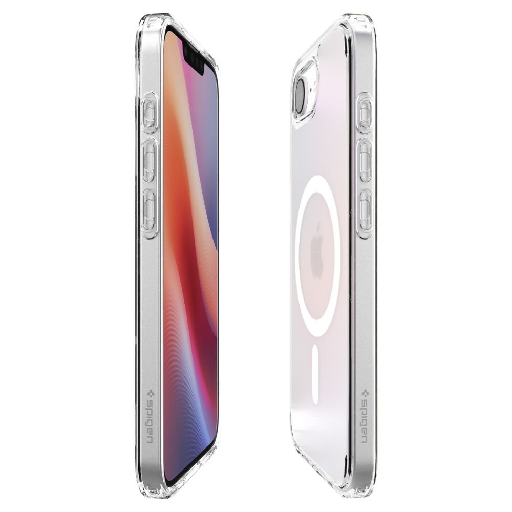 Spigen iPhone 16e Ultra Hybrid Mag Σκληρή Θήκη με Πλαίσιο Σιλικόνης Και MagSafe - Frost White