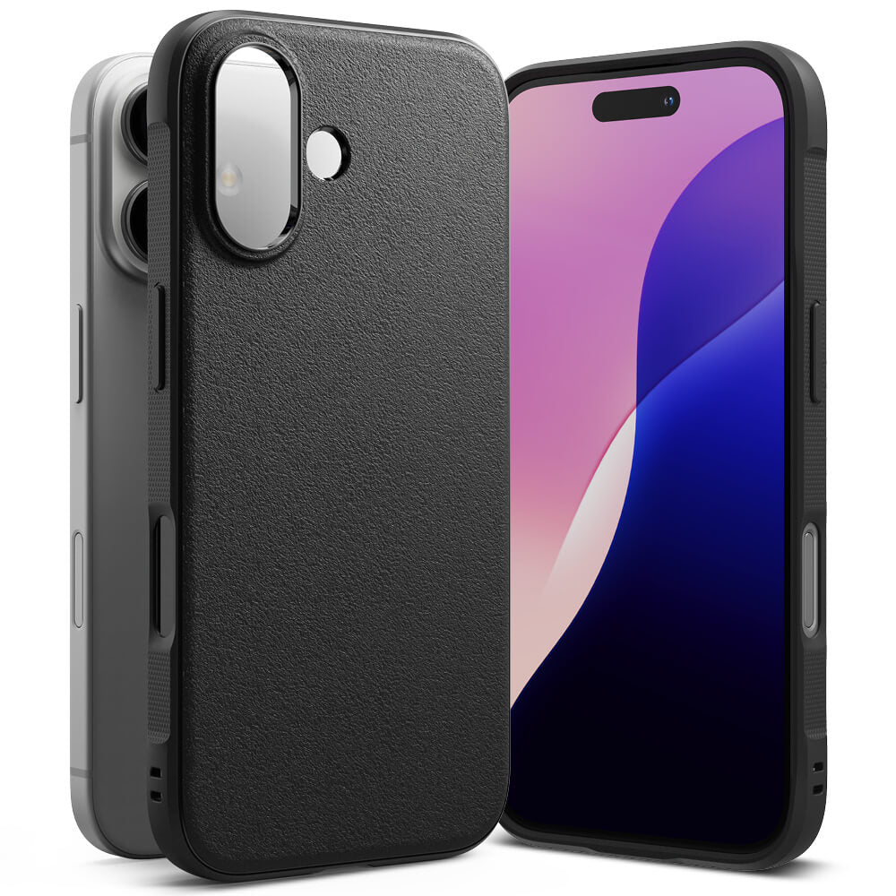 Ringke iPhone 16 Plus Onyx Durable TPU Case Θήκη Σιλικόνης - Black