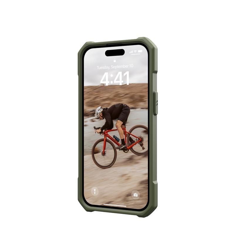 UAG iPhone 15 Essential Armor MagSafe Θήκη Σιλικόνης TPU με MagSafe - Olive Drab