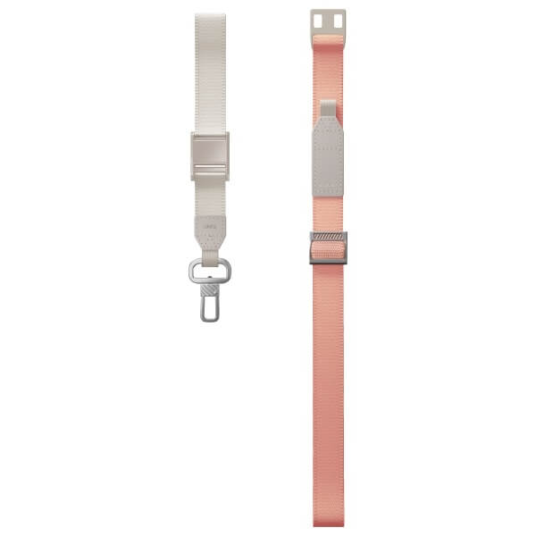 Uniq Vista Universal Phone Lanyard - 2 σε 1 Λουράκι Κινητού - Peach Beige