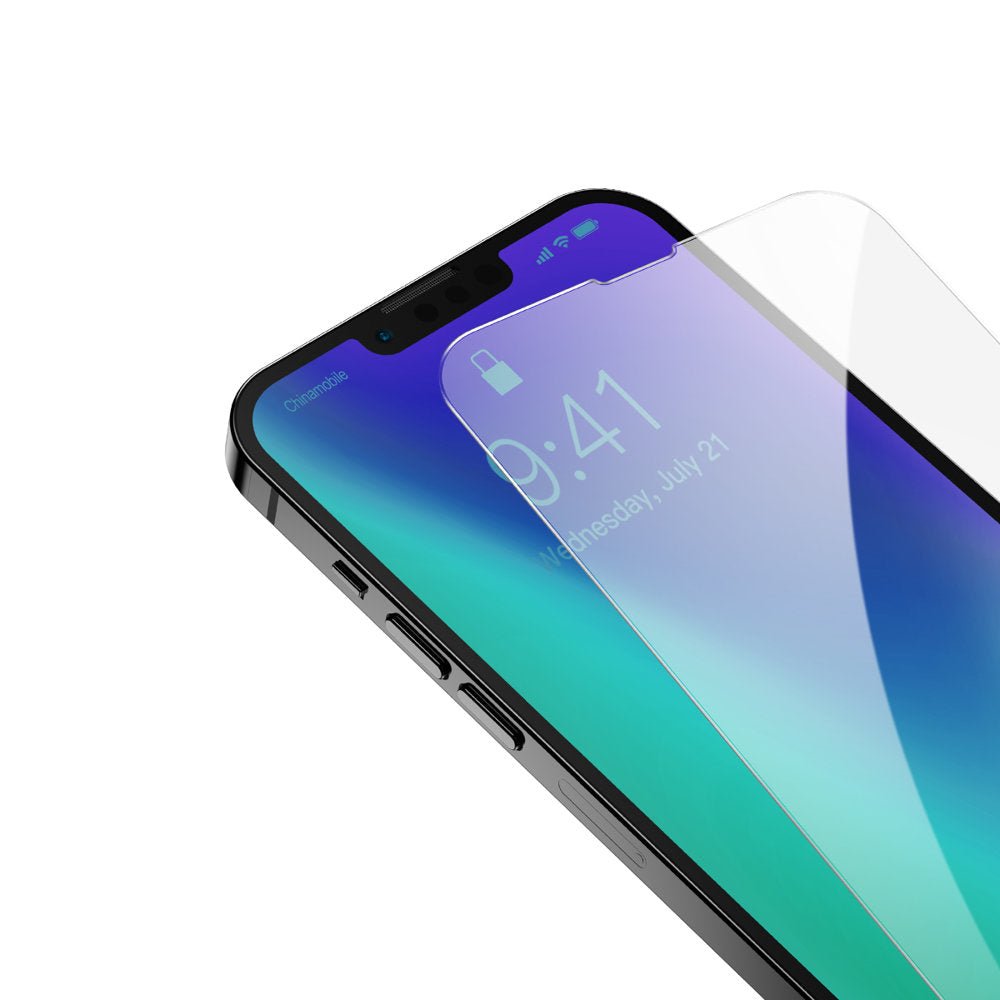 Baseus iPhone 13 Pro Max 0.3mm Full Glass Full Screen Αντιχαρακτικό Γυαλί Οθόνης - 2 Τεμάχια - Clear - SGBL020202