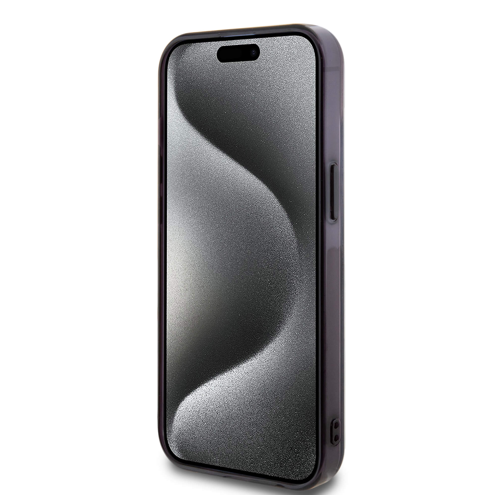 Karl Lagerfeld iPhone 15 Plus / 14 Plus - IML Choupette`s Head MagSafe Σκληρή Θήκη με Πλαίσιο Σιλικόνης και MagSafe - Διάφανη / Black - KLHMP15MHCHNOTK