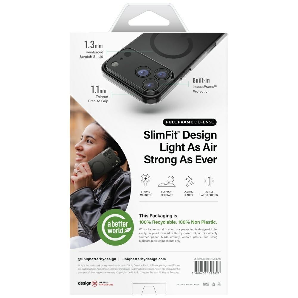 Uniq iPhone Air - Airsuit MagClick Charging - Σκληρή Θήκη με MagSafe - Clear