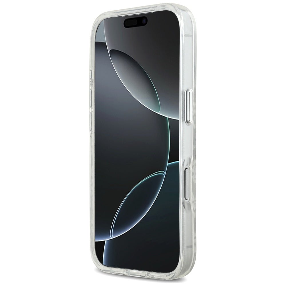 Karl Lagerfeld iPhone 17 Pro Max - IML Karl Head Logo MagSafe - Σκληρή Θήκη με Πλαίσιο Σιλικόνης - Grey - KLHMP17XHMKBKHOG