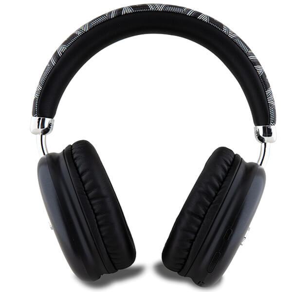 Guess Over - Ear Gcube Metallic Script Logo - Ασύρματα Bluetooth Ακουστικά - Black