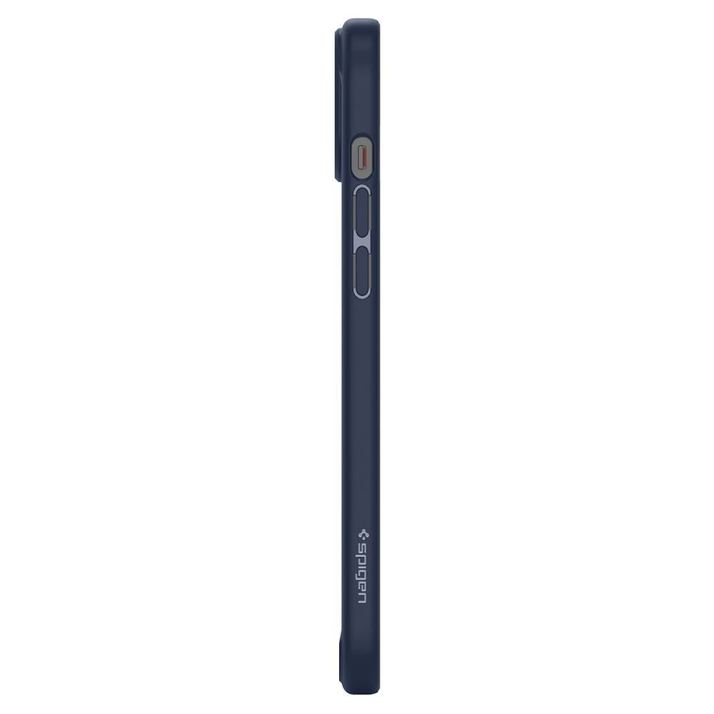 Spigen iPhone 15 Ultra Hybrid Σκληρή Θήκη με Πλαίσιο Σιλικόνης - Navy Blue