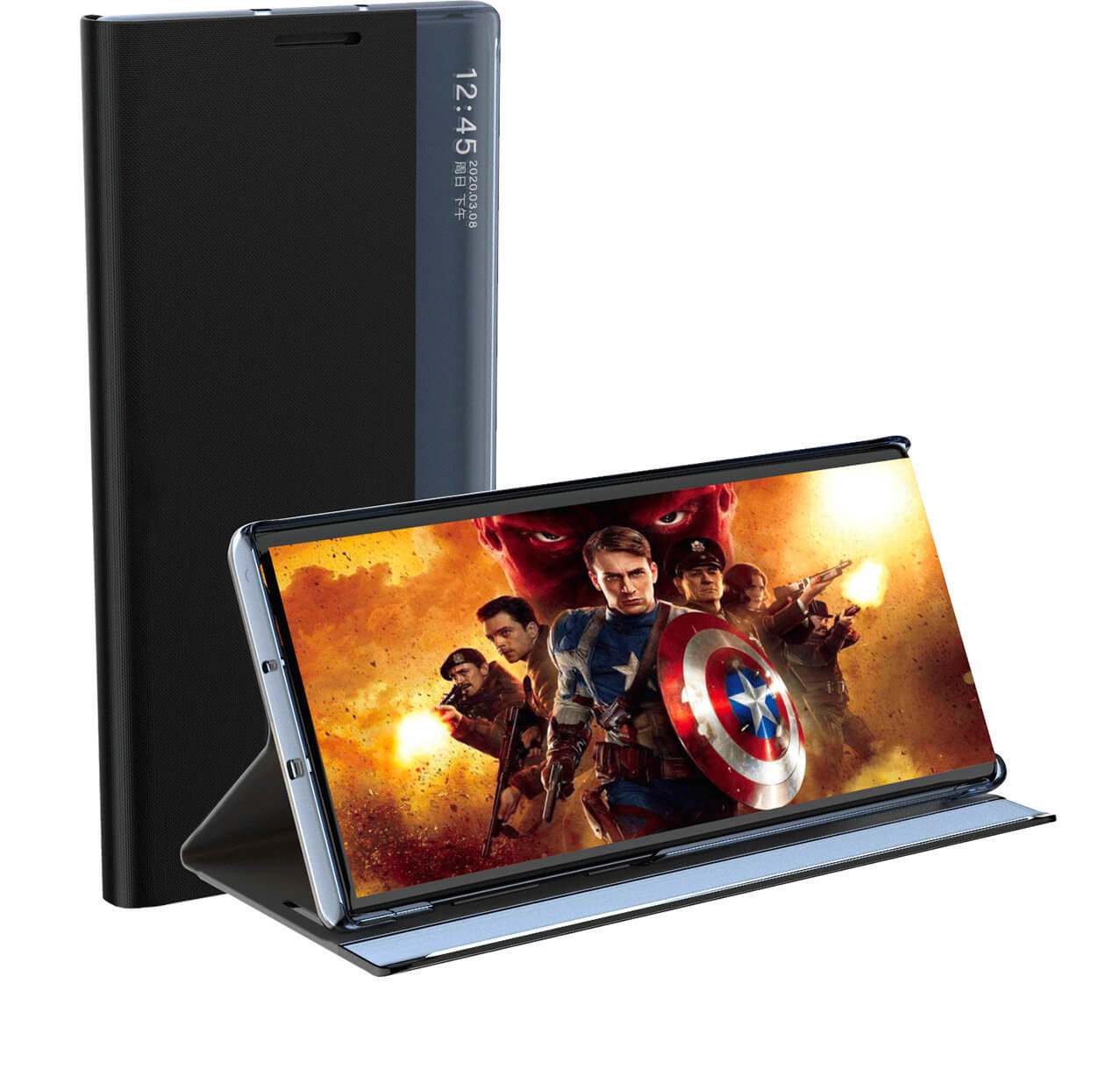 OEM Xiaomi Redmi Note 12 5G / Xiaomi Poco X5 5G New Sleep Case Θήκη Βιβλίο - Black