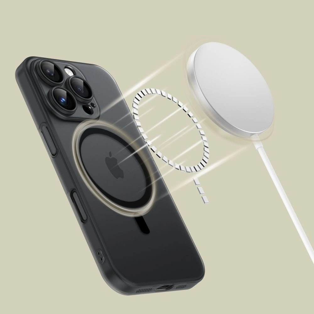 Tech - Protect iPhone 16e MagSlim - Σκληρή Θήκη με MagSafe - Matte / Black