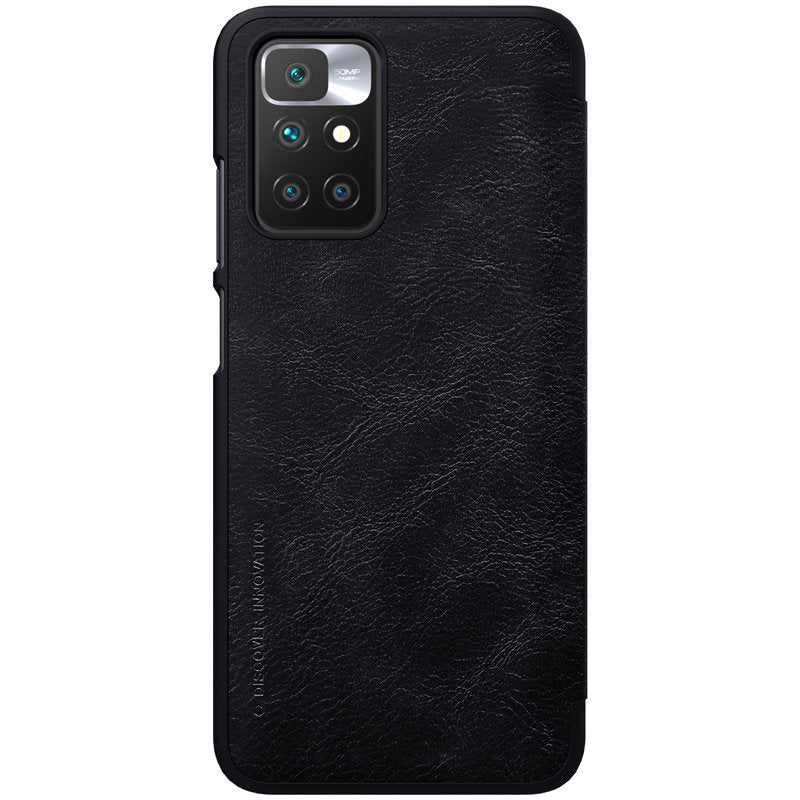 Nillkin Xiaomi Redmi 10 Qin Leather Flip Book Case Θήκη Βιβλίο - Black