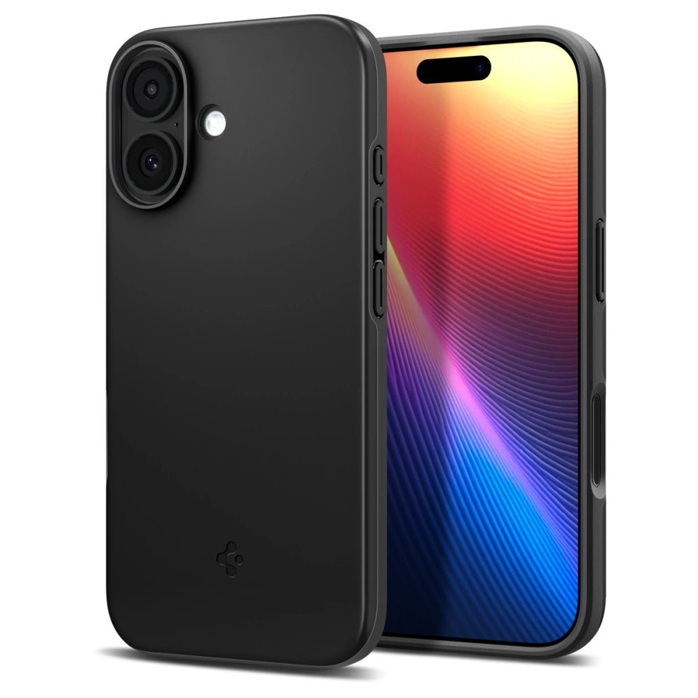 Spigen iPhone 17 - Thin Fit Mag - Σκληρή Θήκη με MagSafe - Black