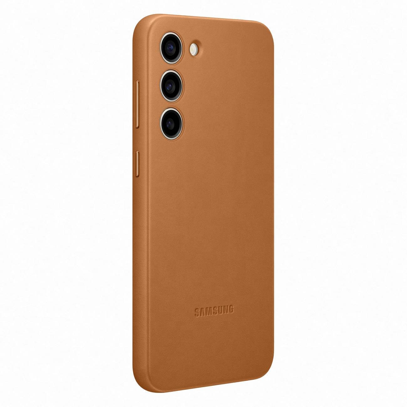 Samsung Genuine Leather Cover Samsung Galaxy S23+ Θήκη από Γνήσιο Δέρμα - Camel - EF - VS916LAEGWW