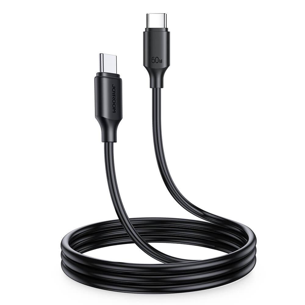 Joyroom S - CC060A9 60W - Καλώδιο Δεδομένων και Φόρτισης Type - C to Type - C 1M - Black