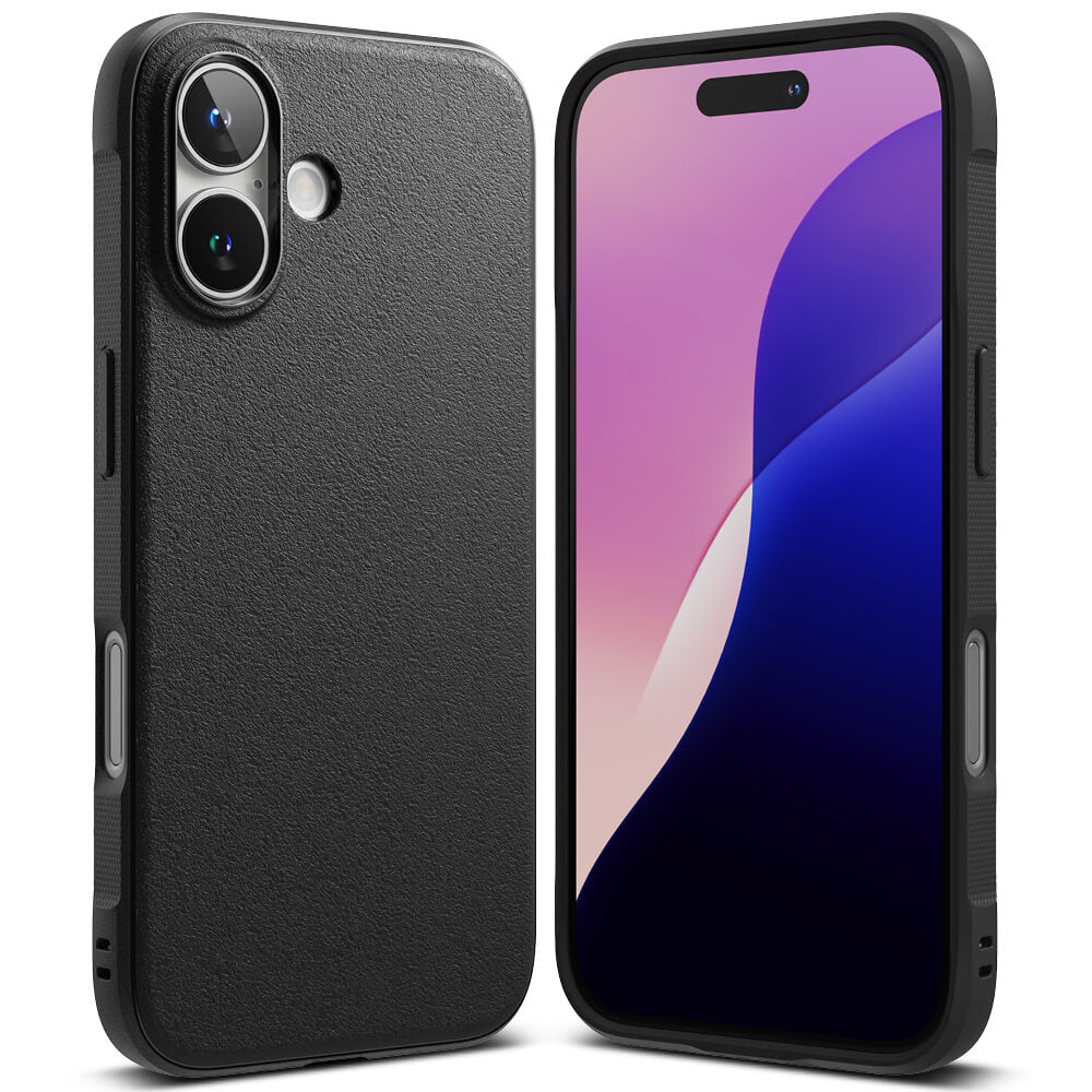 Ringke iPhone 16 Plus Onyx Durable TPU Case Θήκη Σιλικόνης - Black
