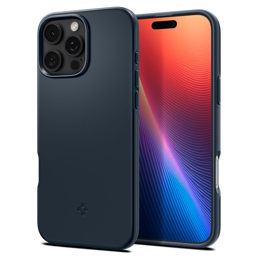 Spigen iPhone 16 Pro Thin Fit Mag Θήκη με MagSafe - Metal Slate