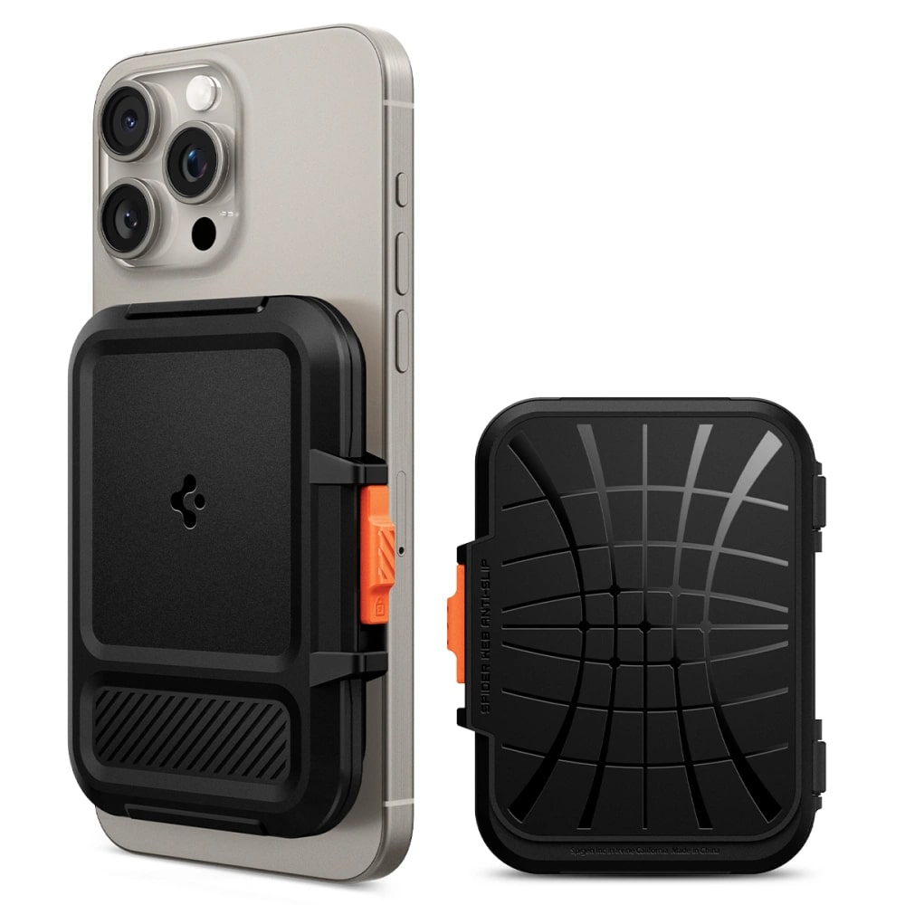 Spigen Lock Fit MagSafe Universal Magnetic Card Holder - Θήκη για Κάρτες - Black